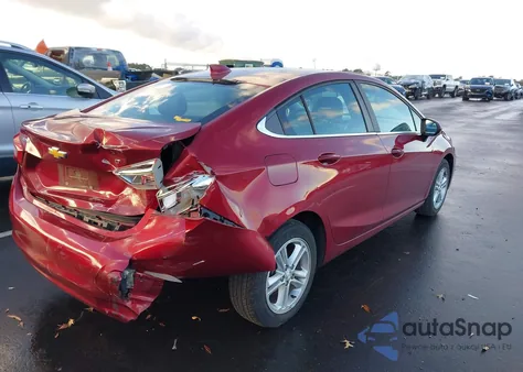 2017 Chevrolet Cruze Lt Auto из США, поврежденный, VIN 1G1BE5SM4H7254796